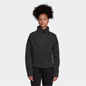 Adidas Women’s Heart Racer Zip Up Performance Long Sleeve Jacket size med